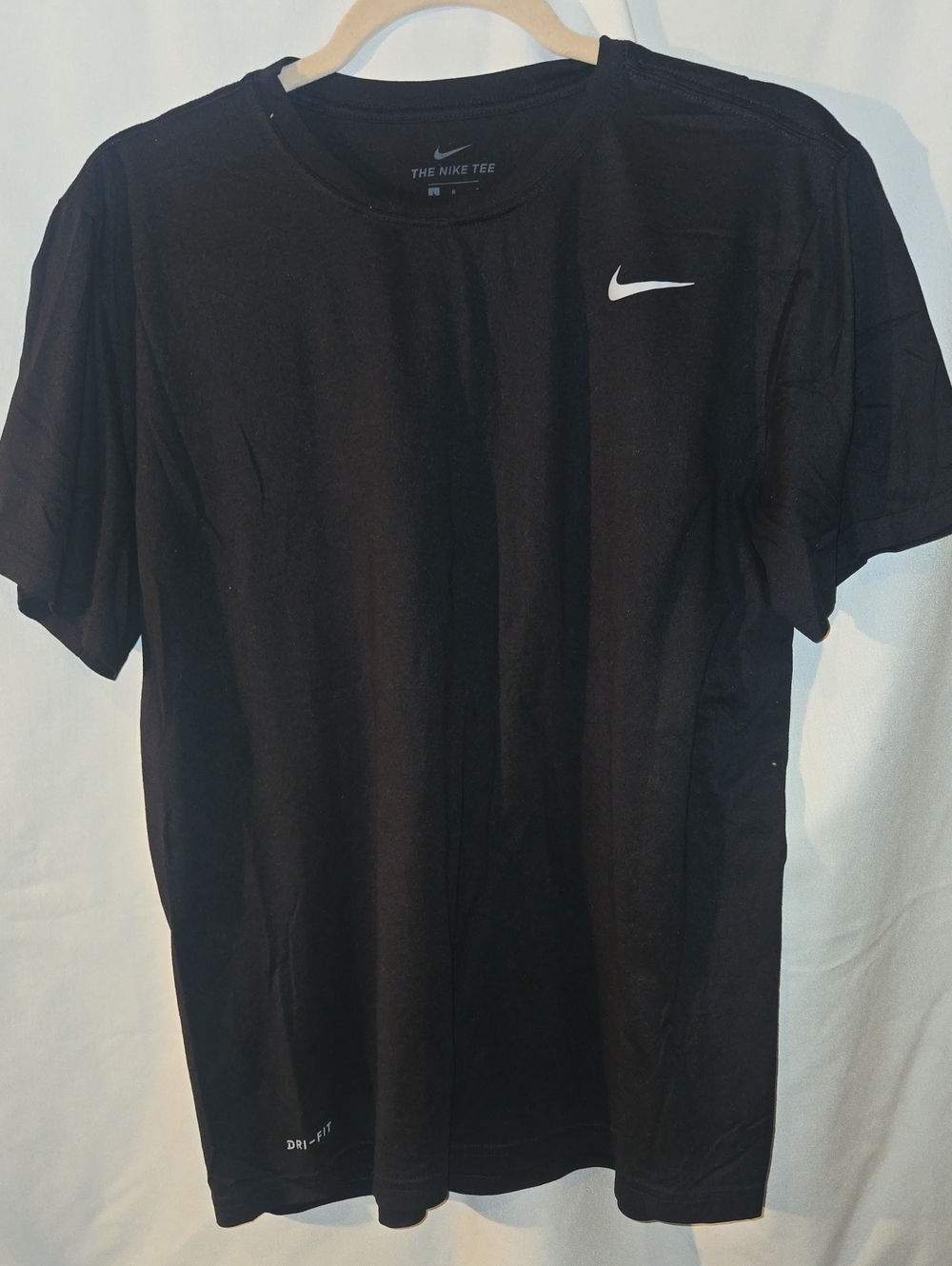 Nike Black Crew Neck Dri-FIT Short Sleeve Tee